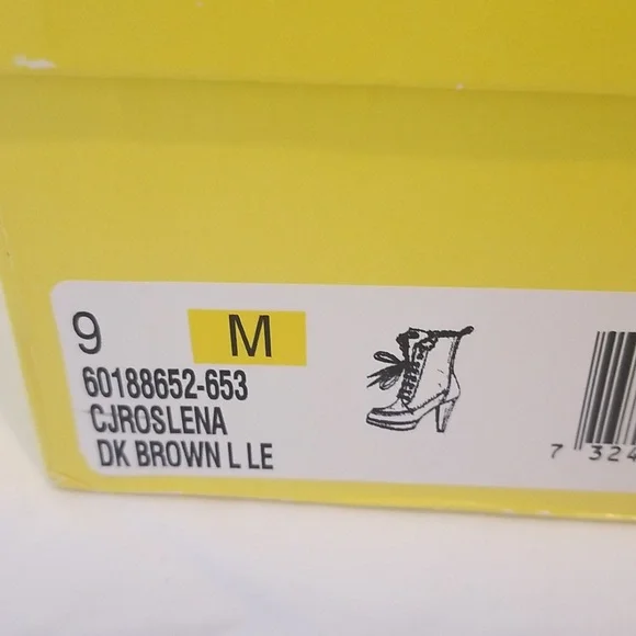 CIRCA Joan & David Dk. Brown Leather Bootie - Picture 9 of 9